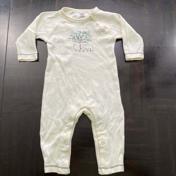 Touched by Nature Baby Organic Cotton Coveralls - Picture 1 of 7